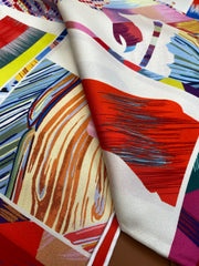 HERMES 25S SCARF 90 IN SILK 718483