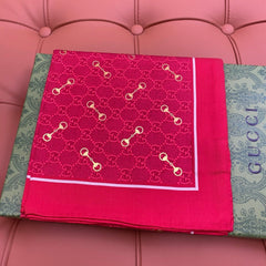 GUCCI 25S SCARF 90 IN SILK 718512