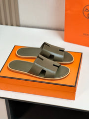 IZMIR SANDAL MOSS LAMBSKIN