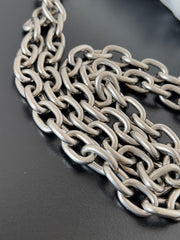 MONACO BAG 32 IN WHITE QUILTED THIN CALFSKIN SILVER HARDWARE