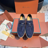 LP SUMMER WALK LOAFER NAVY BLUE SUEDE 219156