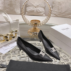 HIGH-HEELS 5 CM IN BLACK CALFSKIN