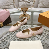 MARY JANE SHOES IN LIGHT PINK PATENT CALFSKIN