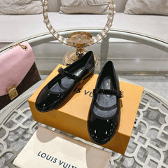 MARY JANE SHOES IN BLACK PATENT CALFSKIN