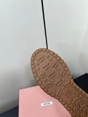 TYRE SNEAKERS IN BLACK TECHNICAL FABRIC AND SUEDE WITH STICKER