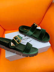 Pra Slides 10 Velvet Laurel Green