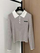MIUMIU LONG-SLEEVE KNIT POLO STYLE 265