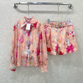 ZIMMER NEW PRINTED TOP AND SHORTS SET 269286
