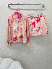 ZIMMER NEW PRINTED TOP AND SHORTS SET 269286