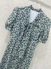 MIUMIU 25S LONG SLEEVE DRESS 265417