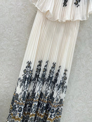 ZIMMER LACE OVERLAY DRESS WITH SMALL STAND COLLAR 269305