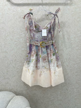 ZIMMERMANN SHORT DOPAMINE HERRINGBONE DRESS 269370