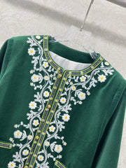 CELINE VELVET EMBROIDERED JACKET 275257