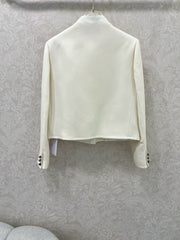 DIOR 25S SILK-BLEND KNIT JACKET STYLE 173