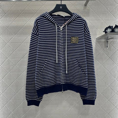 MIUMIU FLEECE HOODED JACKET STYLE 95