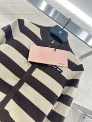 MIUMIU ZIP-UP KNIT TOP STYLE 20