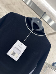 CHANEL 25S HIGH-NECK PULLOVER SWEATER 350