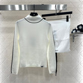 CHANEL 25S HIGH-NECK PULLOVER SWEATER 351
