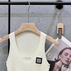 MIUMIU SLEEVELESS TOP STYLE 284