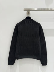GUCCI CLASSIC KNIT CARDIGAN IN BLACK 267476