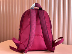 MEDIUM BACKPACK 40 IN ROSSO ANCORA RED GG CANVAS