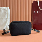 SMALL CROSSBODY BAG 23.5 IN BLACK GG CANVAS