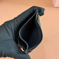 MATELASSÉ NAPPA LEATHER CARD HOLDER BLACK