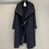 HERMES 25S LONG WOOL COAT 084