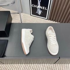 SL/61 SNEAKERS IN PALE GRAY SUEDE