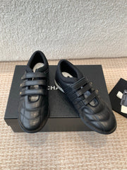 MARY JANE SNEAKERS IN BLACK LAMBSKIN