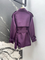 BURBERRY 25S DOUBLE-BREASTED TRENCH COAT 147