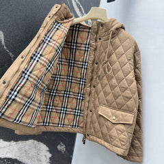 BURBERRY 25S QUILTED COTTON JACKET 0038