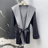 MAX MARA 25S HOODED MID-LENGTH COAT 161