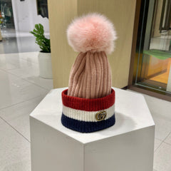 BEANIE HAT IN COLORFUL WOOL 434723