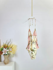 ZIMMERMANN BIKINI WITH PLUNGING NECKLINE 270509