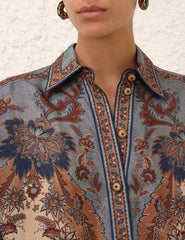 LONG-SLEEVE PRINTED SHIRT