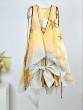 ZIMMERMANN BALANCE DEEP V-NECK MINI DRESS 270314