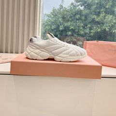 Women's Sneakers White Cowhide