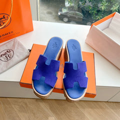 EZE 65 SANDAL NAVY SUEDE