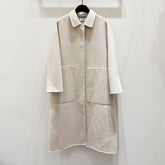 HERMES 25S LONG CASHMERE COAT 154