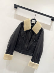 MIUMIU LEATHER JACKET STYLE 586