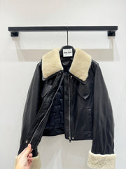 MIUMIU LEATHER JACKET STYLE 586