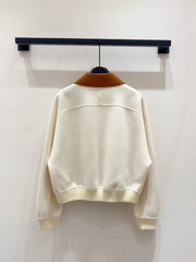 HERMES 25S CASHMERE COAT WITH SHEARLING COLLAR 253