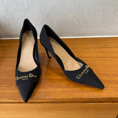 MY DD 25S HIGH HEEL 80MM IN BLACK SATIN