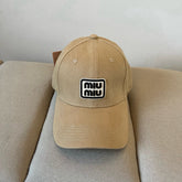 MM BASEBALL CAP IN BEIGE KHAKI FABRIC STYLE 3