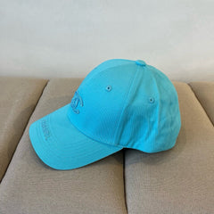 BASEBALL HAT IN BRIGHT CYAN COTTON 672892