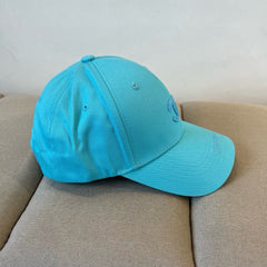 BASEBALL HAT IN BRIGHT CYAN COTTON 672892
