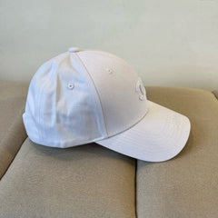 BASEBALL HAT IN WHITE COTTON 672896