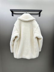 MAX MARA 25S TEDDY SHORT JACKET 071