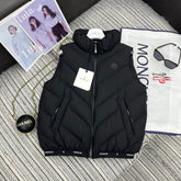 MONCLER 25S SLEEVELESS STAND-COLLAR JACKET 225